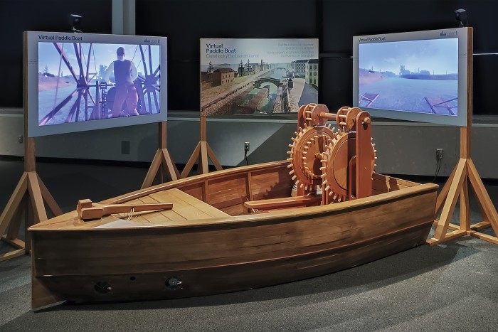 The Virtual Paddle Boat